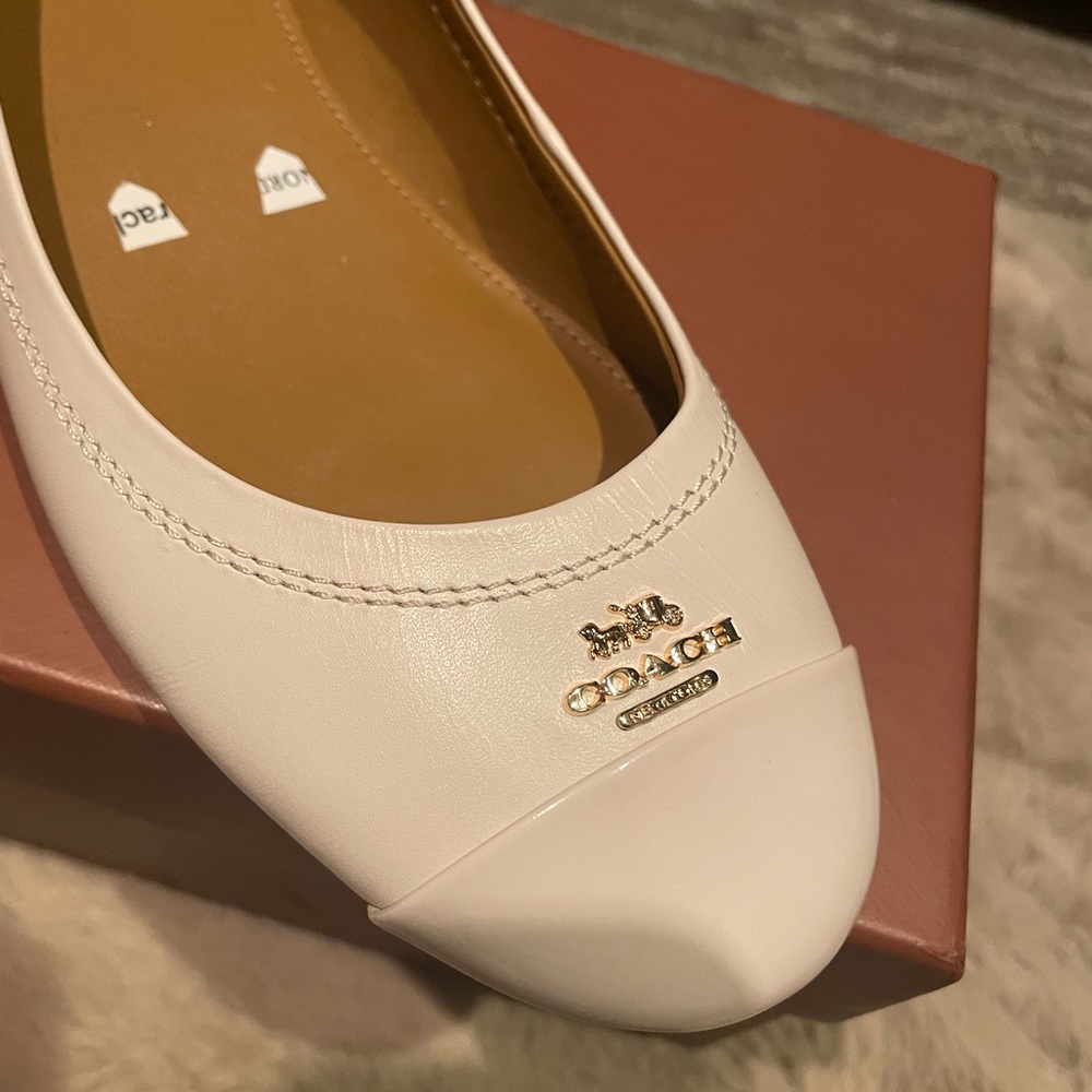 Brand new coach slip on shoes